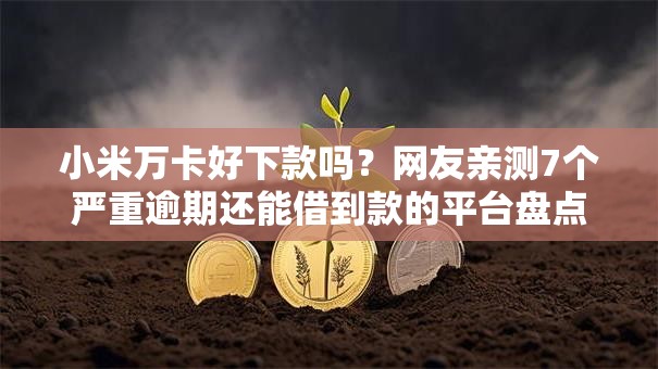 小米万卡好下款吗？网友亲测7个严重逾期还能借到款的平台盘点