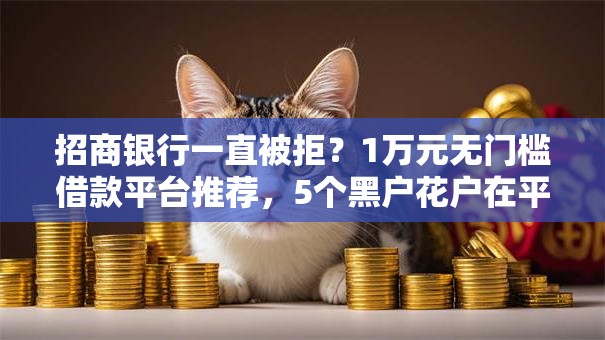 招商银行一直被拒？1万元无门槛借款平台推荐，5个黑户花户在平台能下款盘点
