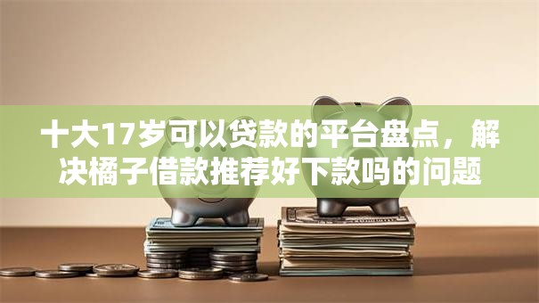 十大17岁可以贷款的平台盘点，解决橘子借款推荐好下款吗的问题