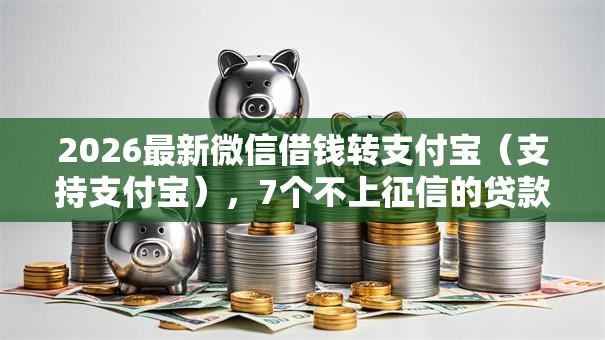 2026最新微信借钱转支付宝（支持支付宝），7个不上征信的贷款平台无私分享