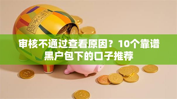 审核不通过查看原因？10个靠谱黑户包下的口子推荐