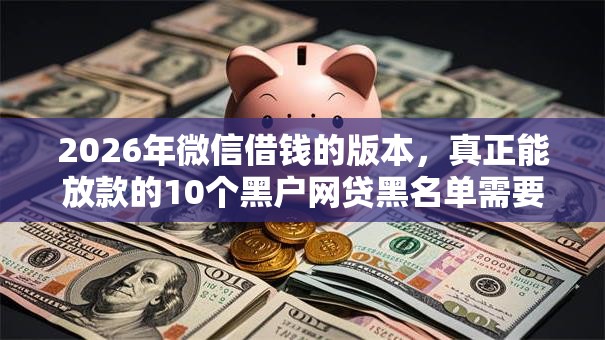 2026年微信借钱的版本,真正能放款的10个黑户网贷黑名单需要2万能借款平台推荐 2026年微信借钱的版本,真正能放款的10个黑户网贷黑名单需要2万能借款平台推荐