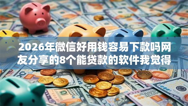 2026年微信好用钱容易下款吗网友分享的8个能贷款的软件我觉得不错! 2026年微信好用钱容易下款吗网友分享的8个能贷款的软件我觉得不错!