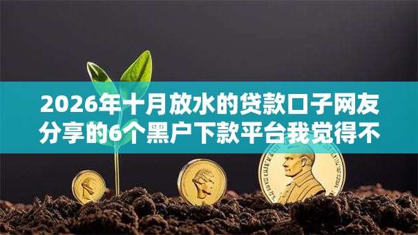 2026年十月放水的贷款口子网友分享的6个黑户下款平台我觉得不错! 2026年十月放水的贷款口子网友分享的6个黑户下款平台我觉得不错!