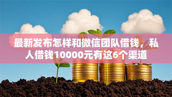 最新发布怎样和微信团队借钱，私人借钱10000元有这6个渠道