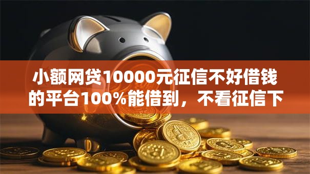 小额网贷10000元征信不好借钱的平台100%能借到,不看征信下3000的5个平台介绍 小额网贷10000元征信不好借钱的平台100%能借到,不看征信下3000的5个平台介绍
