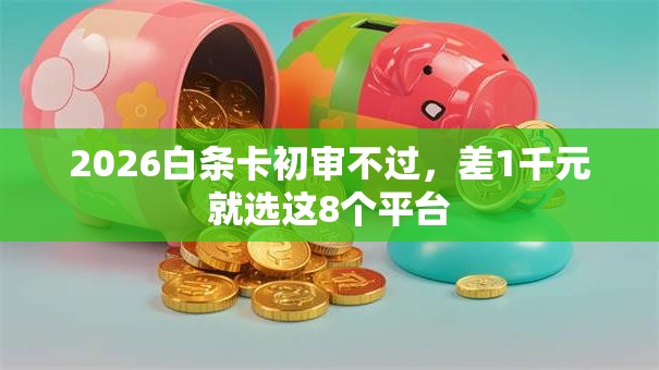 2026白条卡初审不过，差1千元就选这8个平台