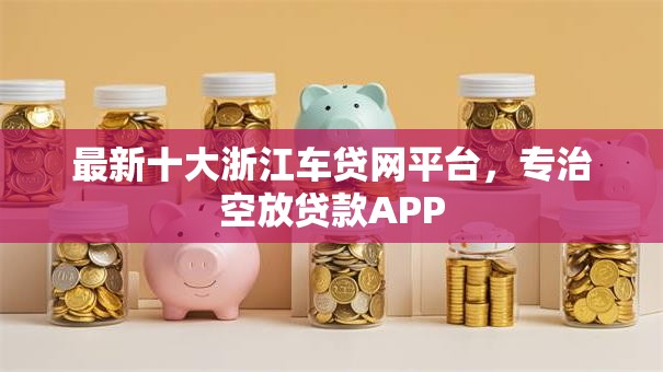 最新十大浙江车贷网平台，专治空放贷款APP