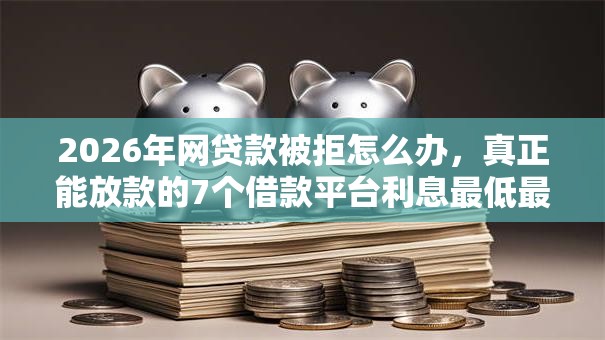 2026年网贷款被拒怎么办，真正能放款的7个借款平台利息最低最正规放款最快推荐