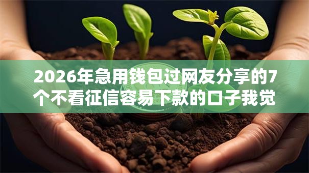 2026年急用钱包过网友分享的7个不看征信容易下款的口子我觉得不错! 2026年急用钱包过网友分享的7个不看征信容易下款的口子我觉得不错!