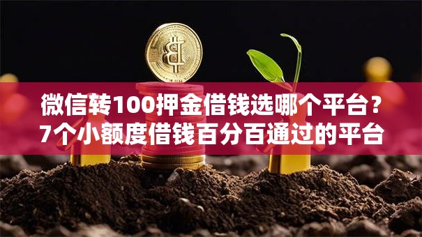 微信转100押金借钱选哪个平台？7个小额度借钱百分百通过的平台推荐