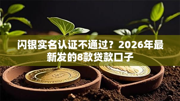 闪银实名认证不通过？2026年最新发的8款贷款口子
