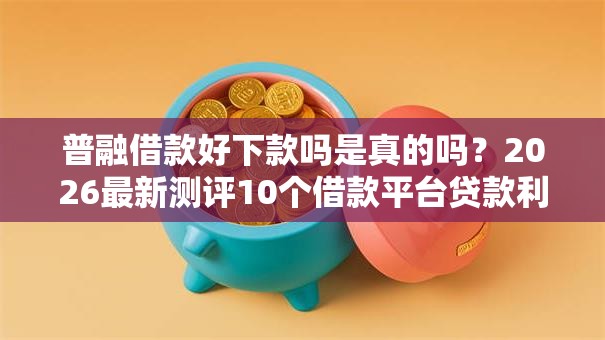 普融借款好下款吗是真的吗？2026最新测评10个借款平台贷款利息低