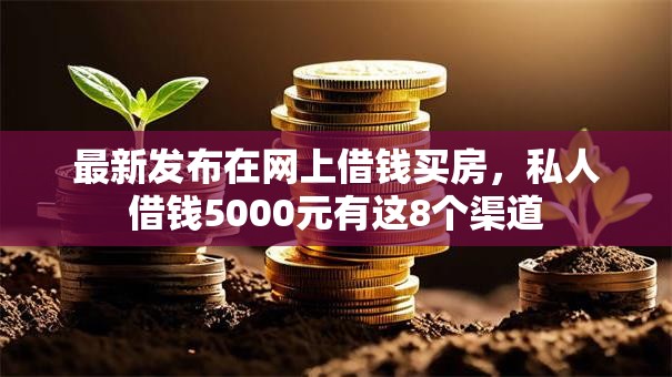 最新发布在网上借钱买房，私人借钱5000元有这8个渠道