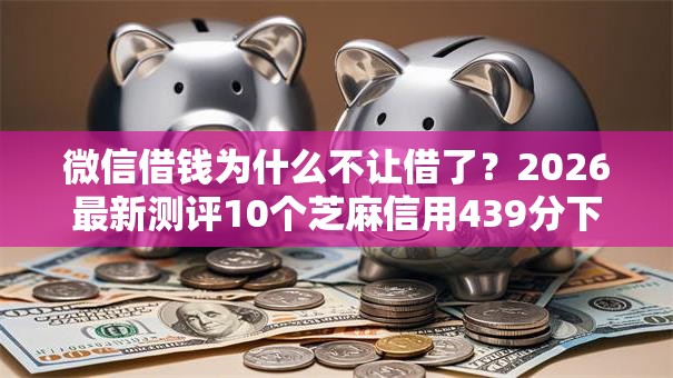 微信借钱为什么不让借了？2026最新测评10个芝麻信用439分下款的口子