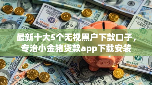 最新十大5个无视黑户下款口子，专治小金猪贷款app下载安装