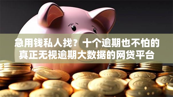 急用钱私人找？十个逾期也不怕的真正无视逾期大数据的网贷平台