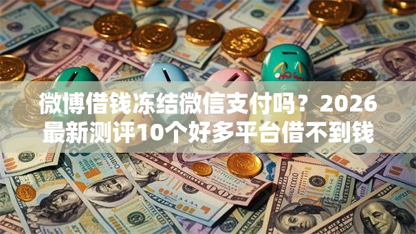 微博借钱冻结微信支付吗？2026最新测评10个好多平台借不到钱了该去哪借钱