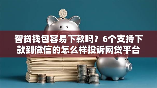 智贷钱包容易下款吗？6个支持下款到微信的怎么样投诉网贷平台