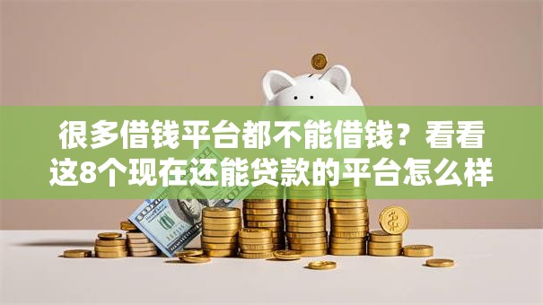 很多借钱平台都不能借钱？看看这8个现在还能贷款的平台怎么样