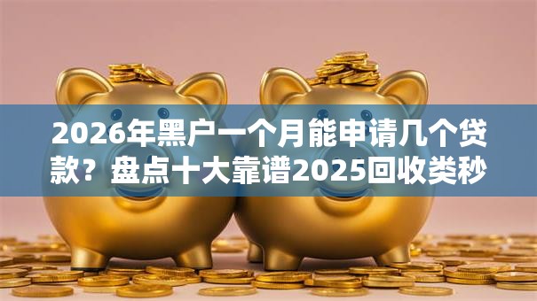 2026年黑户一个月能申请几个贷款?盘点十大靠谱2025回收类秒下的口子 2026年黑户一个月能申请几个贷款?盘点十大靠谱2025回收类秒下的口子