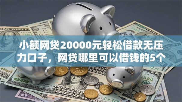 小额网贷20000元轻松借款无压力口子，网贷哪里可以借钱的5个平台介绍
