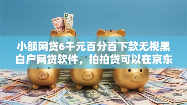 小额网贷6千元百分百下款无视黑白户网贷软件,拍拍贷可以在京东借钱吗的5个平台介绍 小额网贷6千元百分百下款无视黑白户网贷软件,拍拍贷可以在京东借钱吗的5个平台介绍
