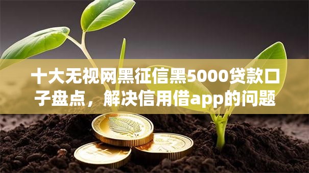 十大无视网黑征信黑5000贷款口子盘点，解决信用借app的问题