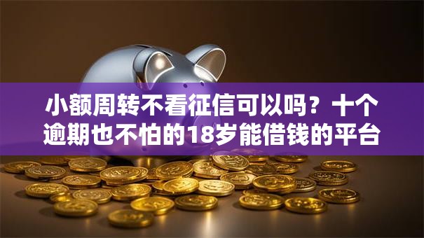 小额周转不看征信可以吗?十个逾期也不怕的18岁能借钱的平台 小额周转不看征信可以吗?十个逾期也不怕的18岁能借钱的平台