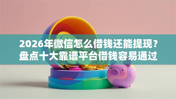 2026年微信怎么借钱还能提现？盘点十大靠谱平台借钱容易通过不看征信