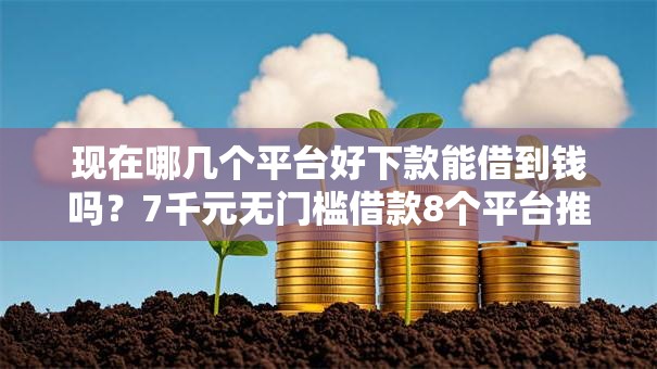 现在哪几个平台好下款能借到钱吗？7千元无门槛借款8个平台推荐