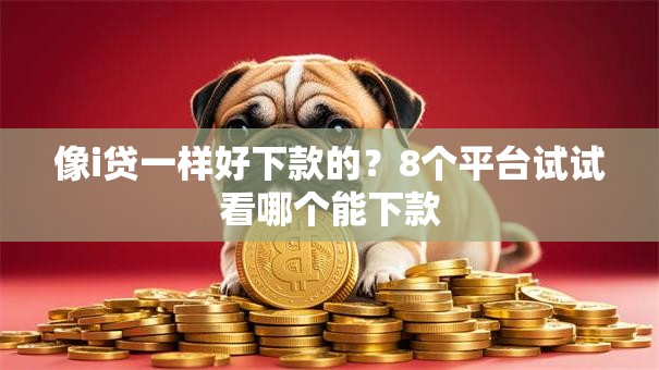 像i贷一样好下款的？8个平台试试看哪个能下款