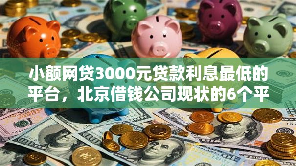 小额网贷3000元贷款利息最低的平台，北京借钱公司现状的6个平台介绍