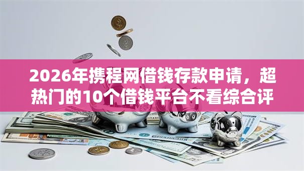 2026年携程网借钱存款申请，超热门的10个借钱平台不看综合评估的软件推荐