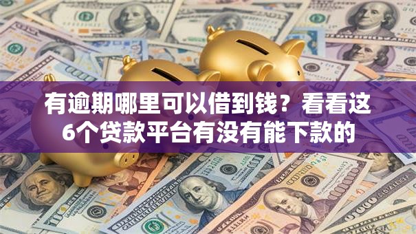 有逾期哪里可以借到钱？看看这6个贷款平台有没有能下款的