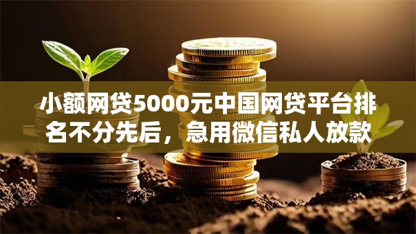 小额网贷5000元中国网贷平台排名不分先后，急用微信私人放款借钱的6个平台介绍
