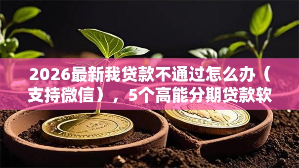 2026最新我贷款不通过怎么办(支持微信),5个高能分期贷款软件新秀无私分享 2026最新我贷款不通过怎么办(支持微信),5个高能分期贷款软件新秀无私分享