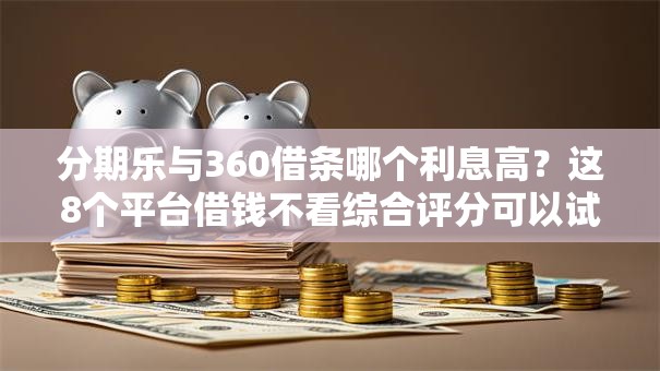 分期乐与360借条哪个利息高？这8个平台借钱不看综合评分可以试试