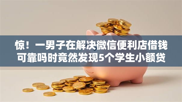 惊!一男子在解决微信便利店借钱可靠吗时竟然发现5个学生小额贷款平台,事后分享了出来 惊!一男子在解决微信便利店借钱可靠吗时竟然发现5个学生小额贷款平台,事后分享了出来