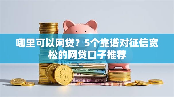 哪里可以网贷？5个靠谱对征信宽松的网贷口子推荐