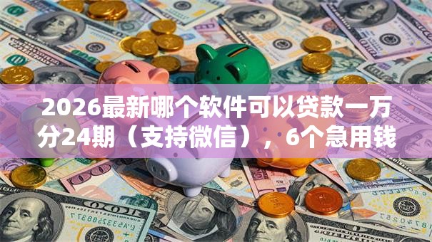 2026最新哪个软件可以贷款一万分24期（支持微信），6个急用钱5000快审快贷无需征信平台无私分享