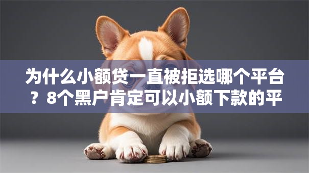 为什么小额贷一直被拒选哪个平台？8个黑户肯定可以小额下款的平台推荐