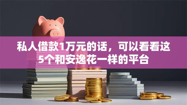 私人借款1万元的话，可以看看这5个和安逸花一样的平台