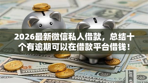 2026最新微信私人借款，总结十个有逾期可以在借款平台借钱！