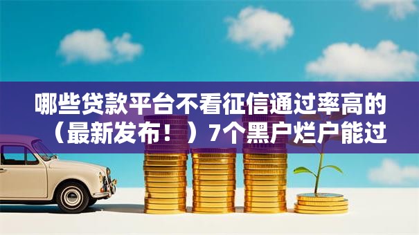 哪些贷款平台不看征信通过率高的(最新发布!)7个黑户烂户能过的购物平台 哪些贷款平台不看征信通过率高的(最新发布!)7个黑户烂户能过的购物平台
