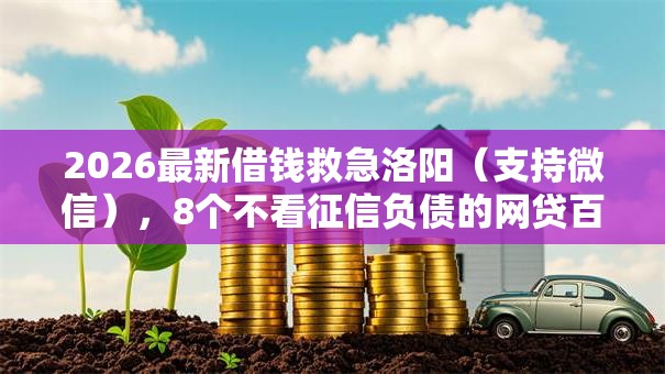 2026最新借钱救急洛阳(支持微信),8个不看征信负债的网贷百分百下款软件无私分享 2026最新借钱救急洛阳(支持微信),8个不看征信负债的网贷百分百下款软件无私分享