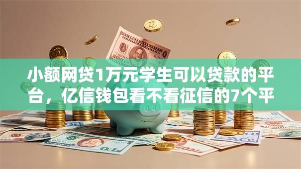 小额网贷1万元学生可以贷款的平台,亿信钱包看不看征信的7个平台介绍 小额网贷1万元学生可以贷款的平台,亿信钱包看不看征信的7个平台介绍