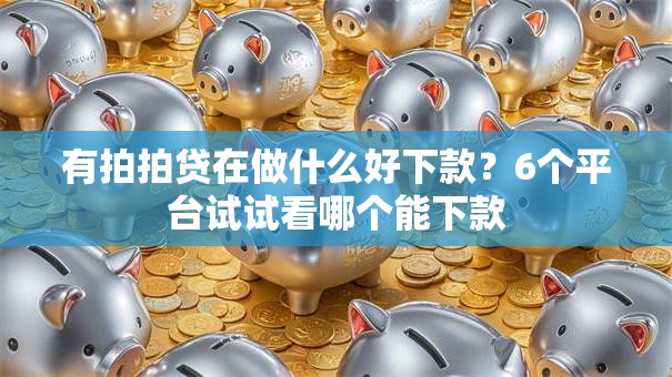有拍拍贷在做什么好下款?6个平台试试看哪个能下款 有拍拍贷在做什么好下款?6个平台试试看哪个能下款