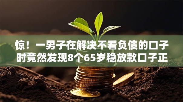 惊！一男子在解决不看负债的口子时竟然发现8个65岁稳放款口子正规网贷，事后分享了出来