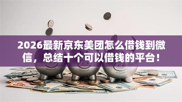 2026最新京东美团怎么借钱到微信,总结十个可以借钱的平台! 2026最新京东美团怎么借钱到微信,总结十个可以借钱的平台!